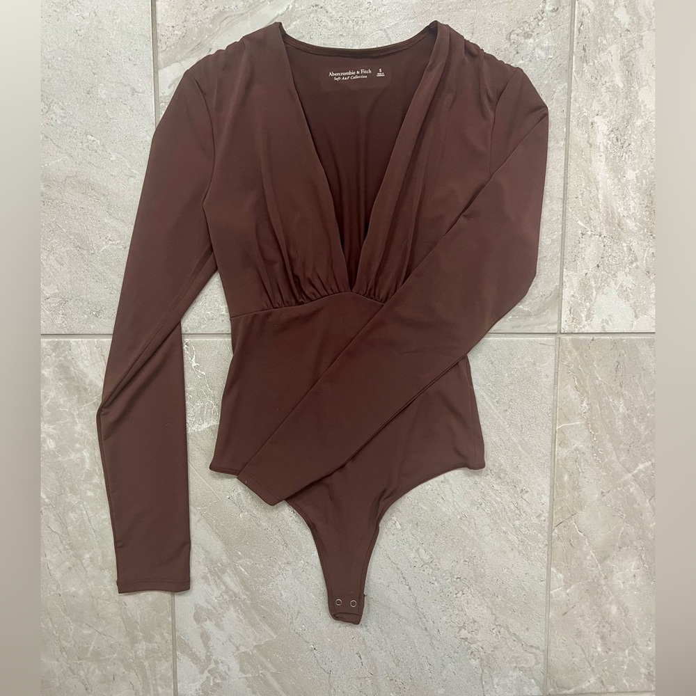 Abercrombie & Fitch brown Bodysuit